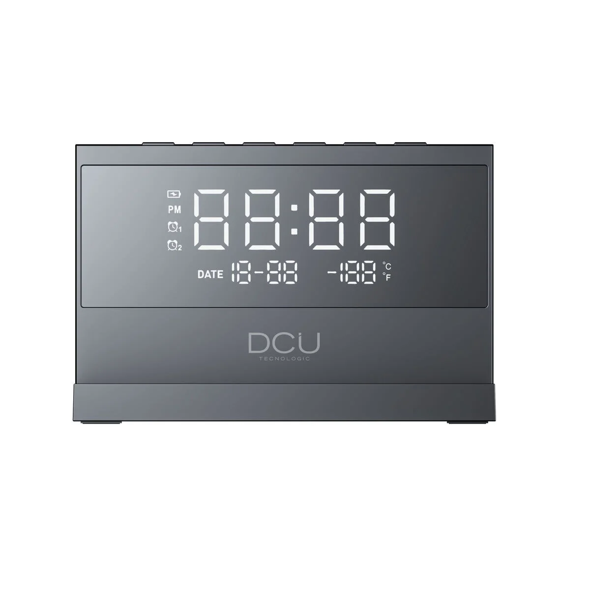 Reloj-Despertador DCU 37300830 Negro