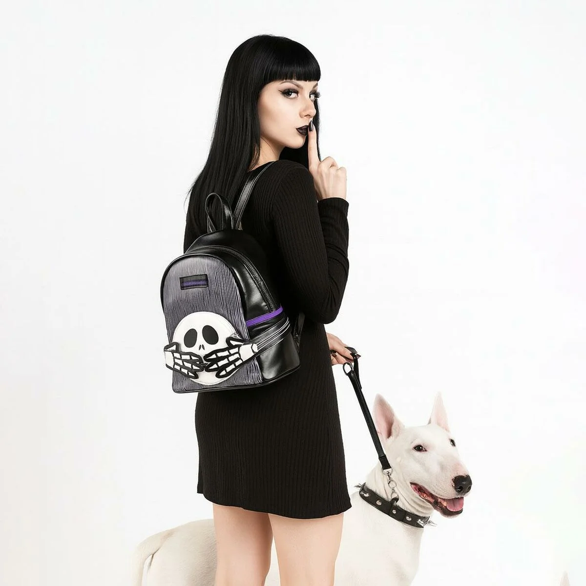 Mochila Escolar The Nightmare Before Christmas Negro