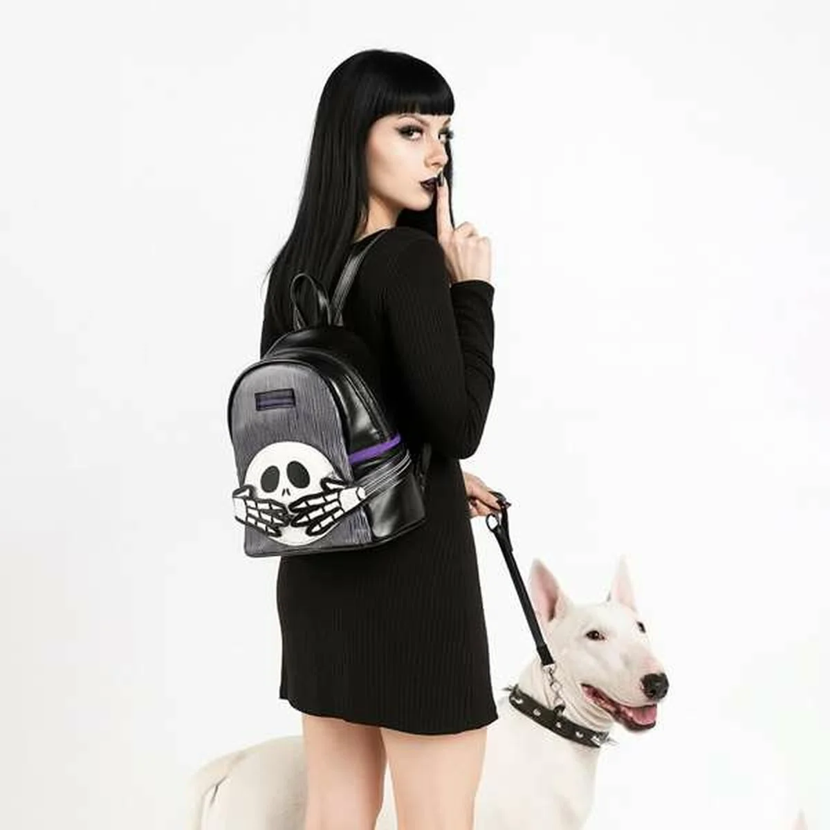 Mochila Escolar The Nightmare Before Christmas Negro