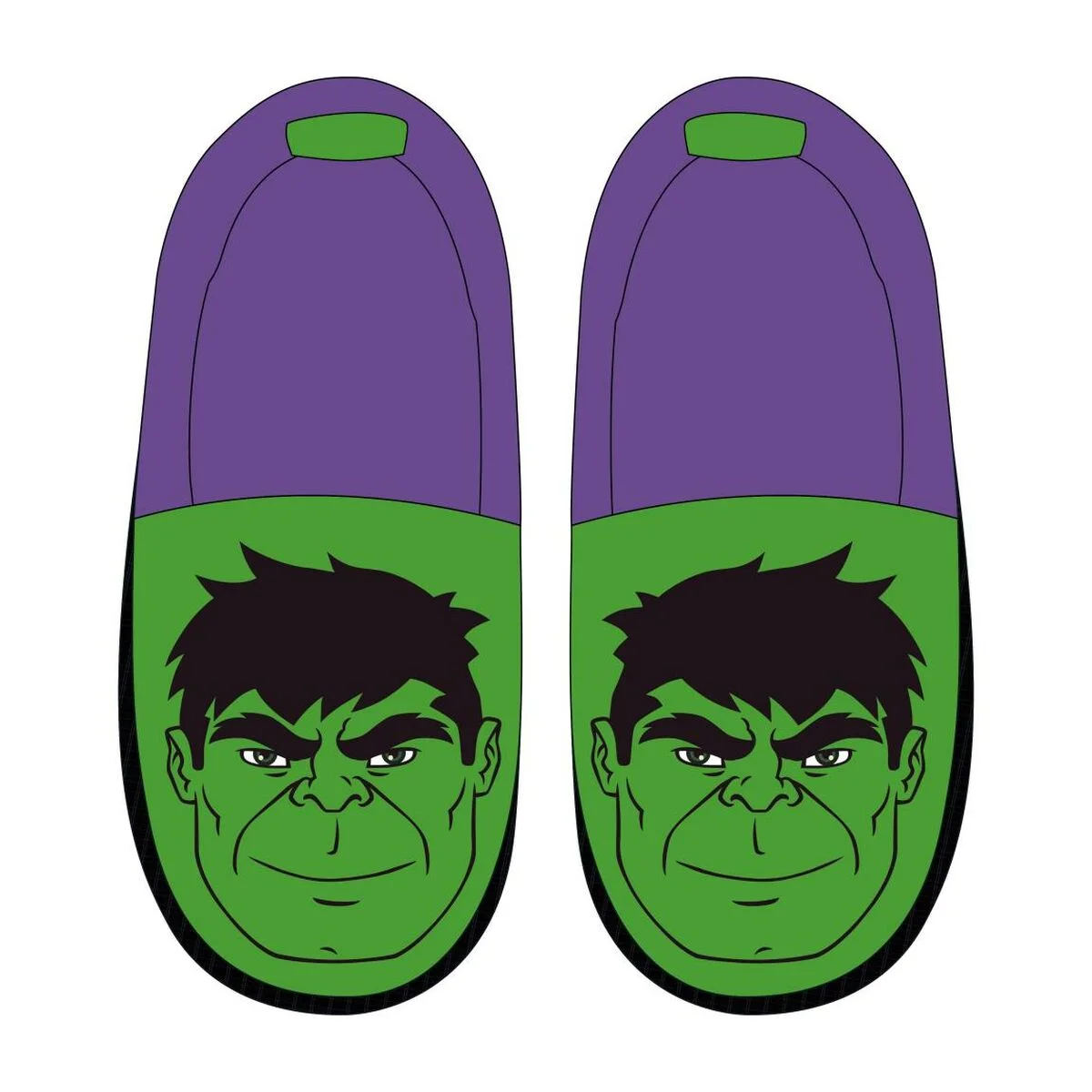 Zapatillas de Estar por Casa The Avengers Verde 22-23