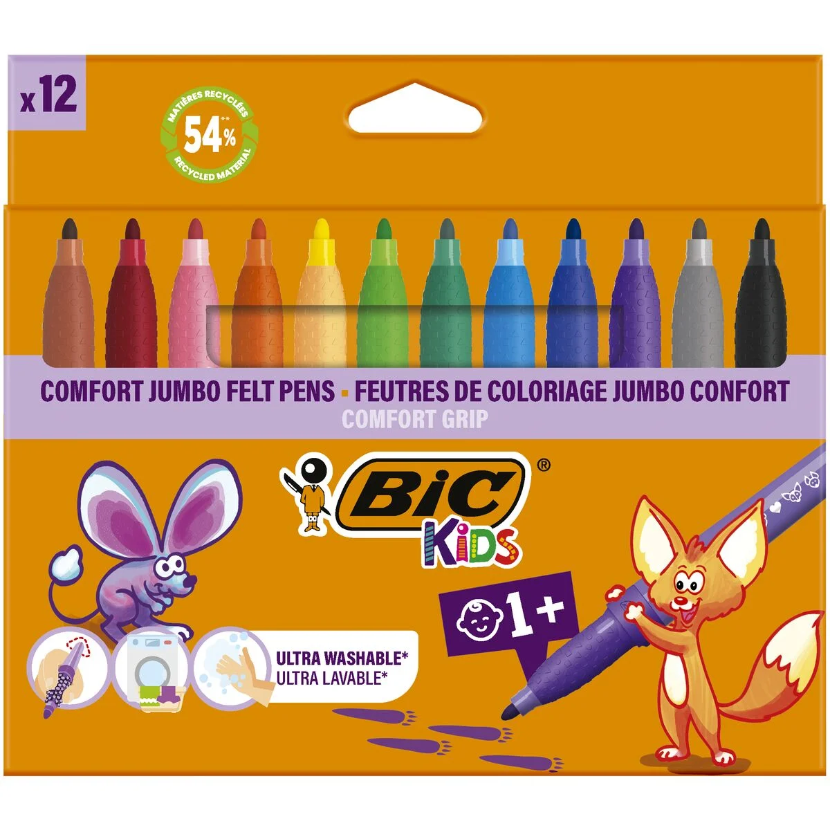 Set de Dibujo Bic 517250 Multicolor (12 Unidades)