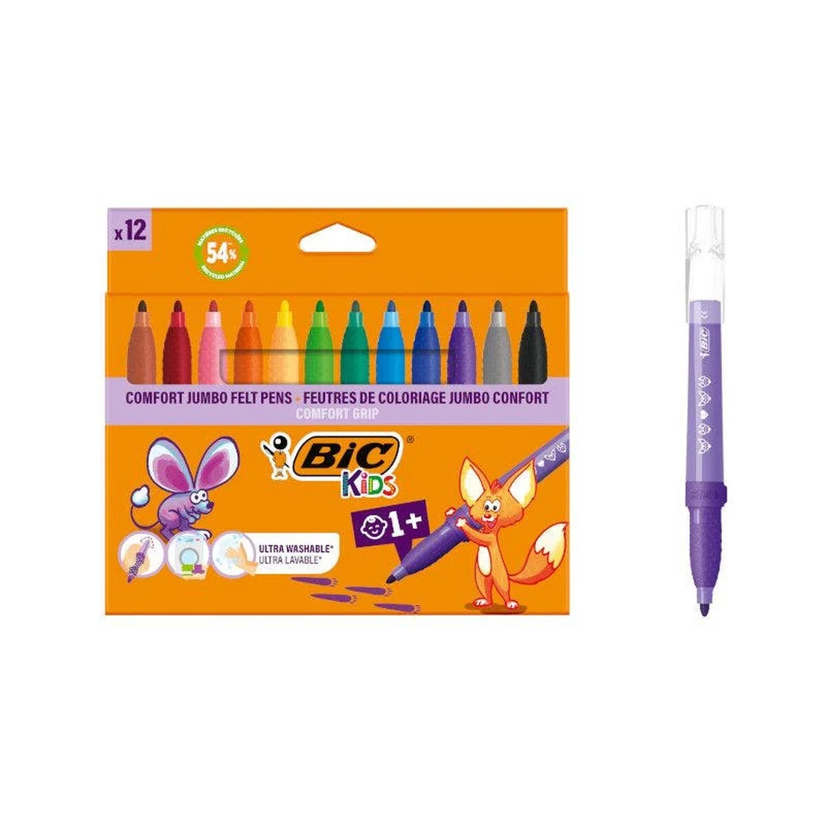 Set de Dibujo Bic 517250 Multicolor (12 Unidades)