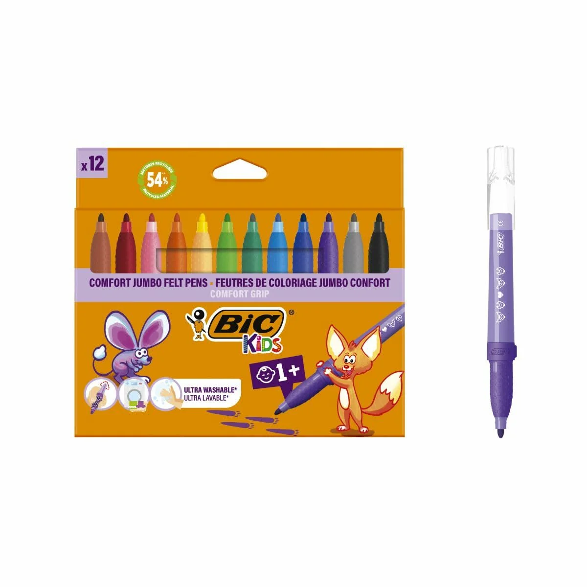 Set de Dibujo Bic 517250 Multicolor (12 Unidades)