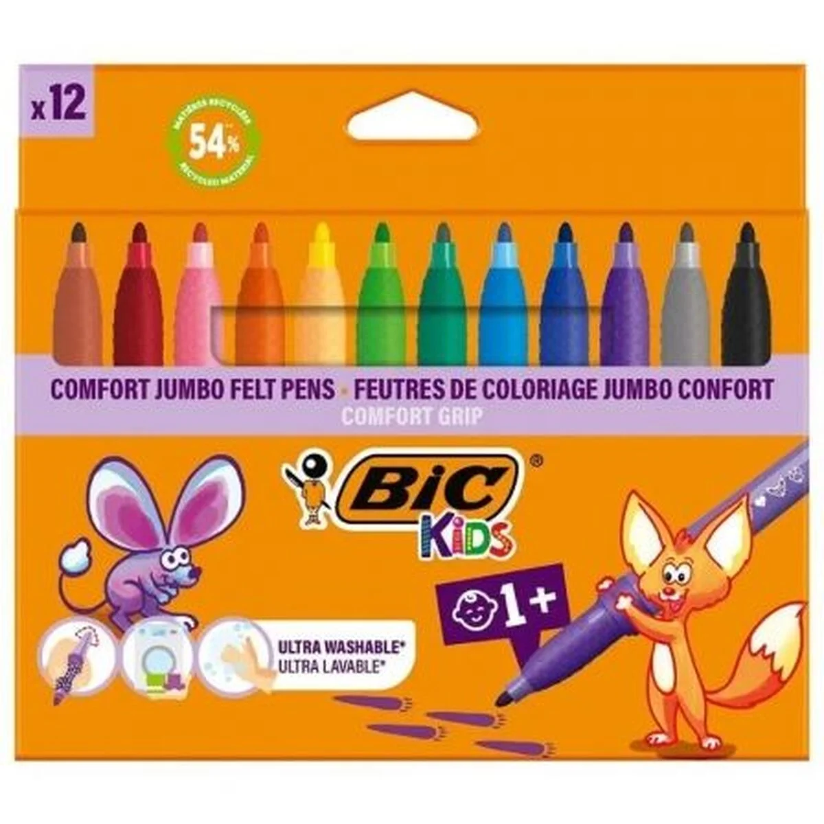 Set de Dibujo Bic 517250 Multicolor (12 Unidades)
