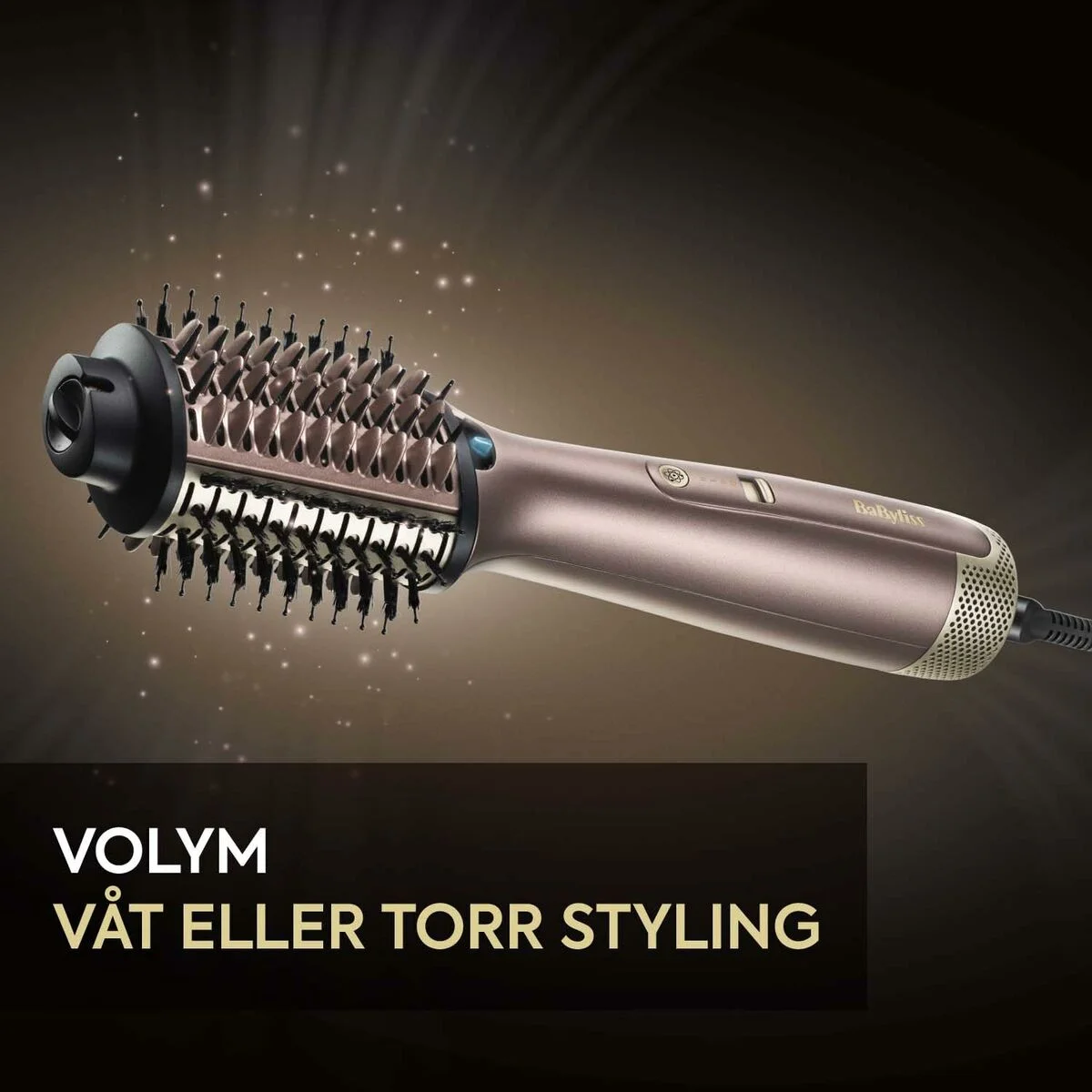 Cepillo Moldeador Babyliss AS95E Negro Champán 1000 W