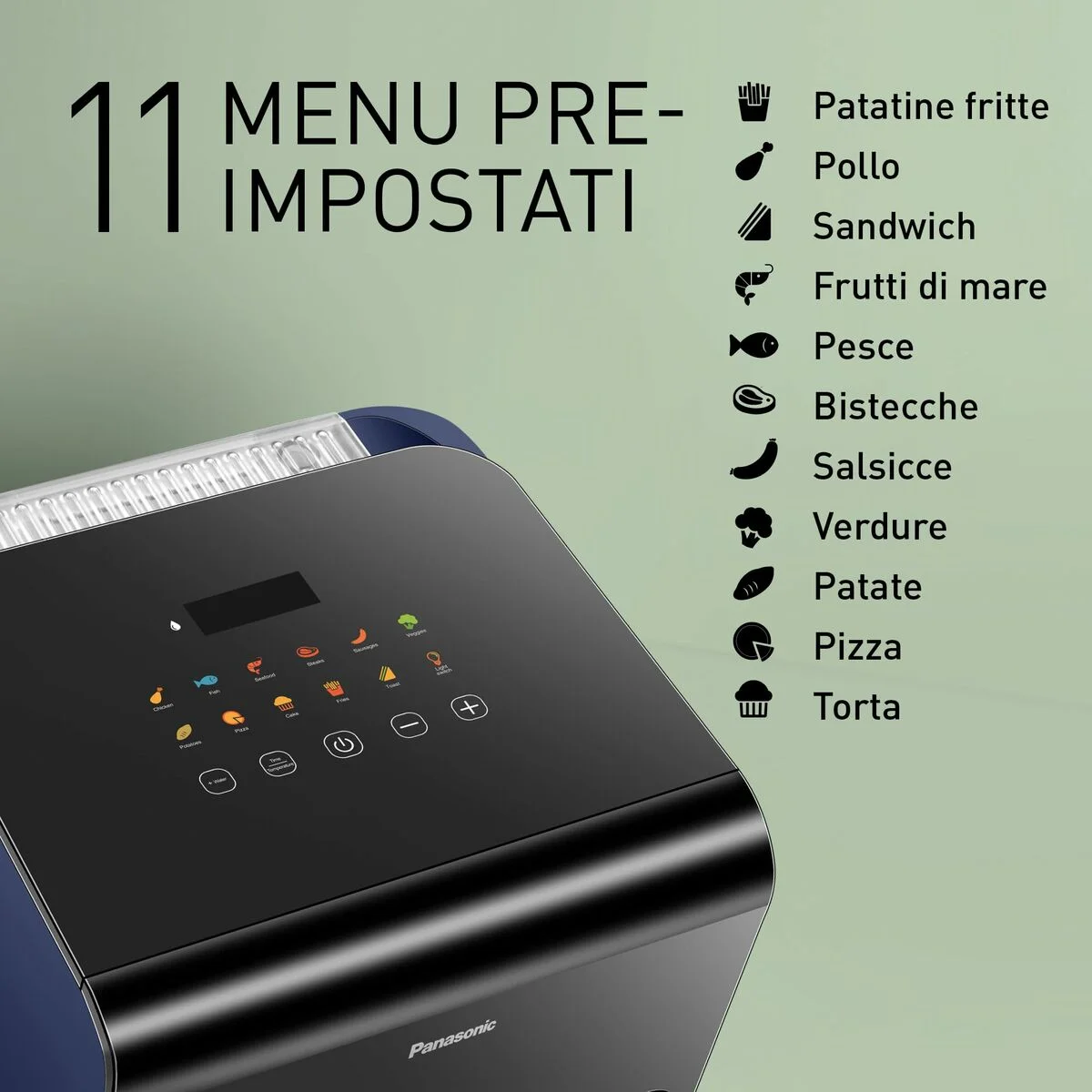 Freidora de Aire Panasonic NF-CC600AXE 1450 W 6 L