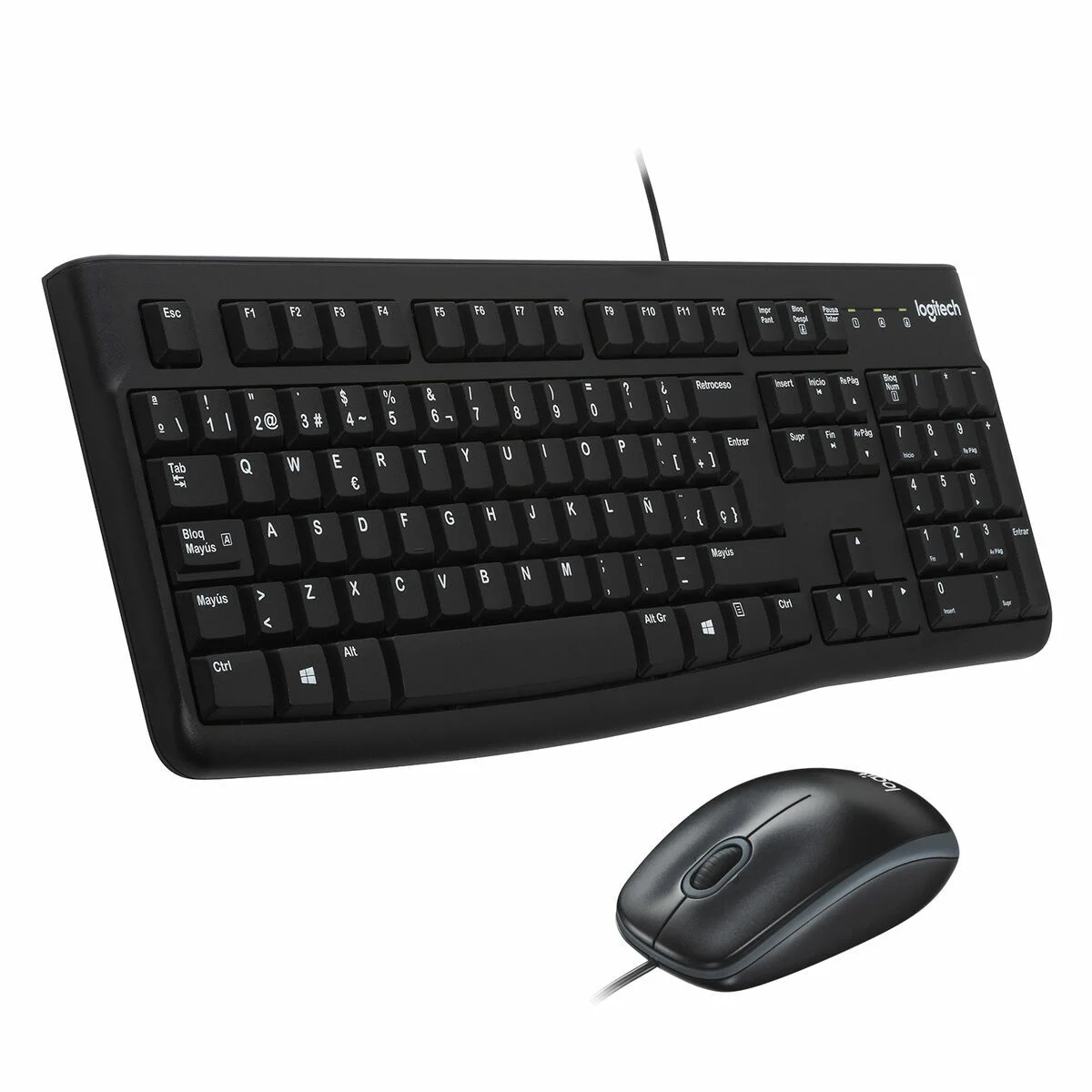 Teclado y Ratón Logitech 920-002550 Negro Qwerty Español