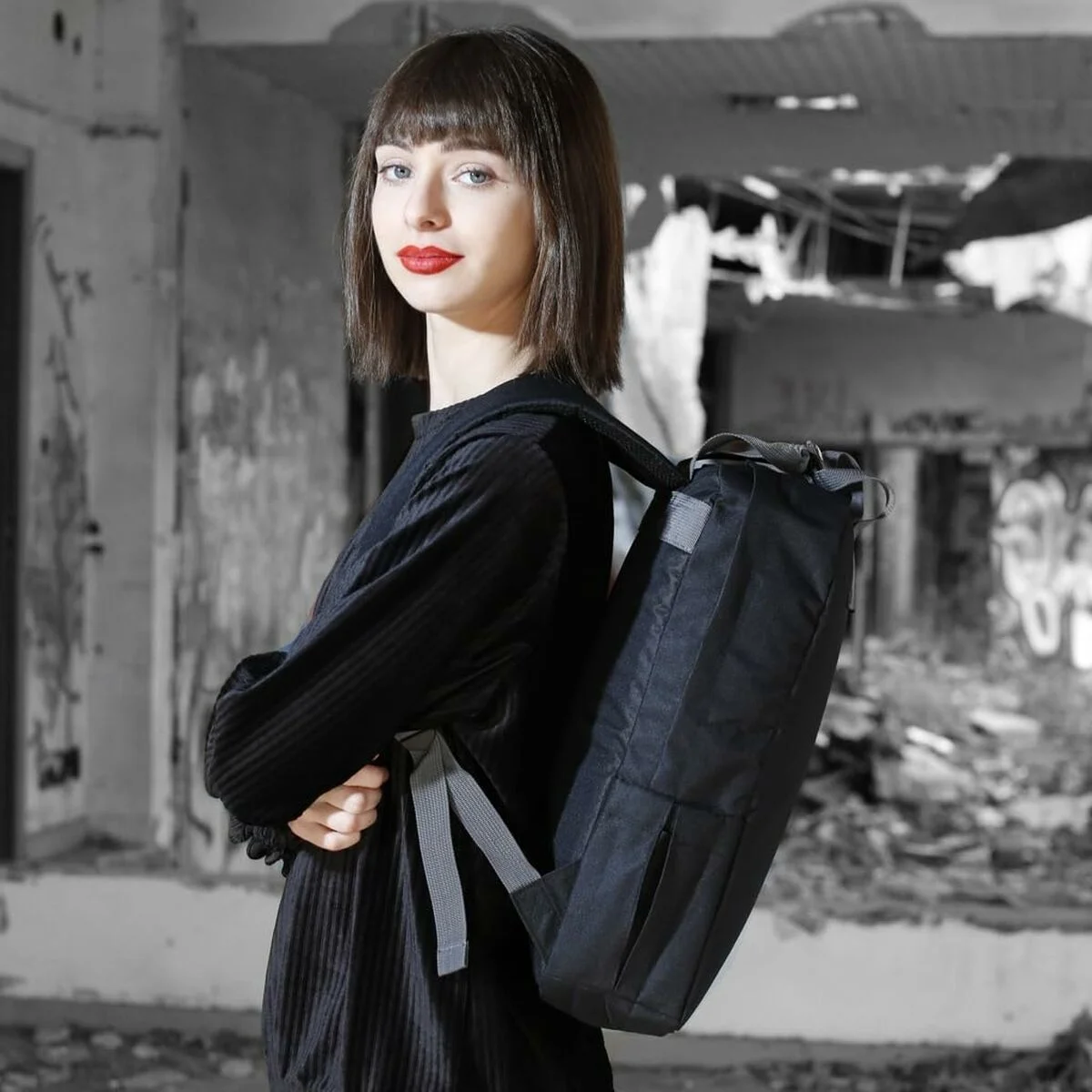 Mochila para Portátil Silver Electronics 111721540199 Azul Negro 16"