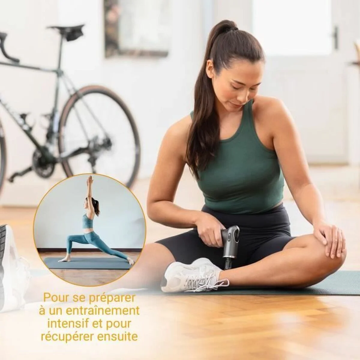 Pistola de Masaje Muscular con Frío y Calor Medisana 88999