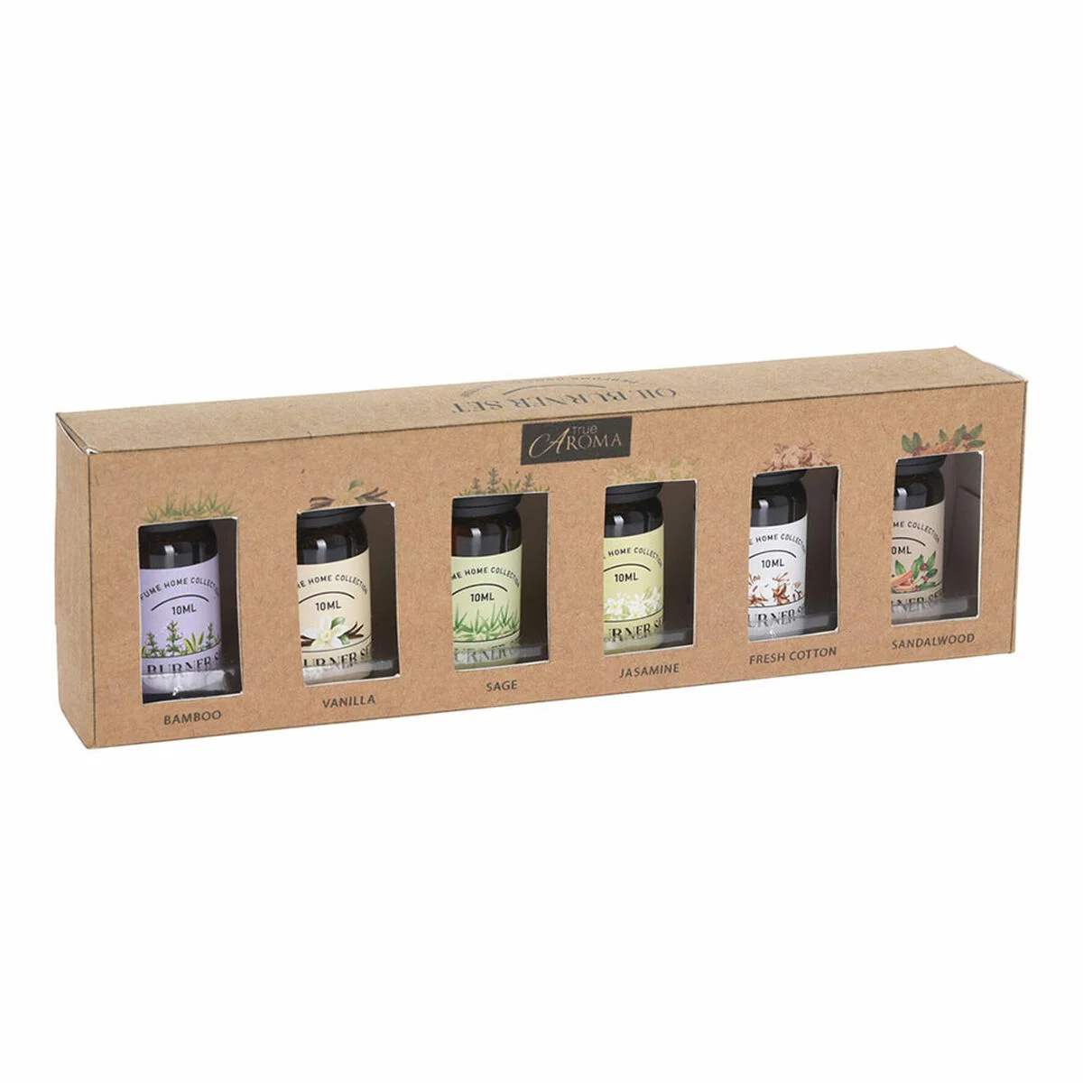 Aceite de fragancia Lifetime Algodón Bambú Jazmín Sándalo Avainillado 10 ml