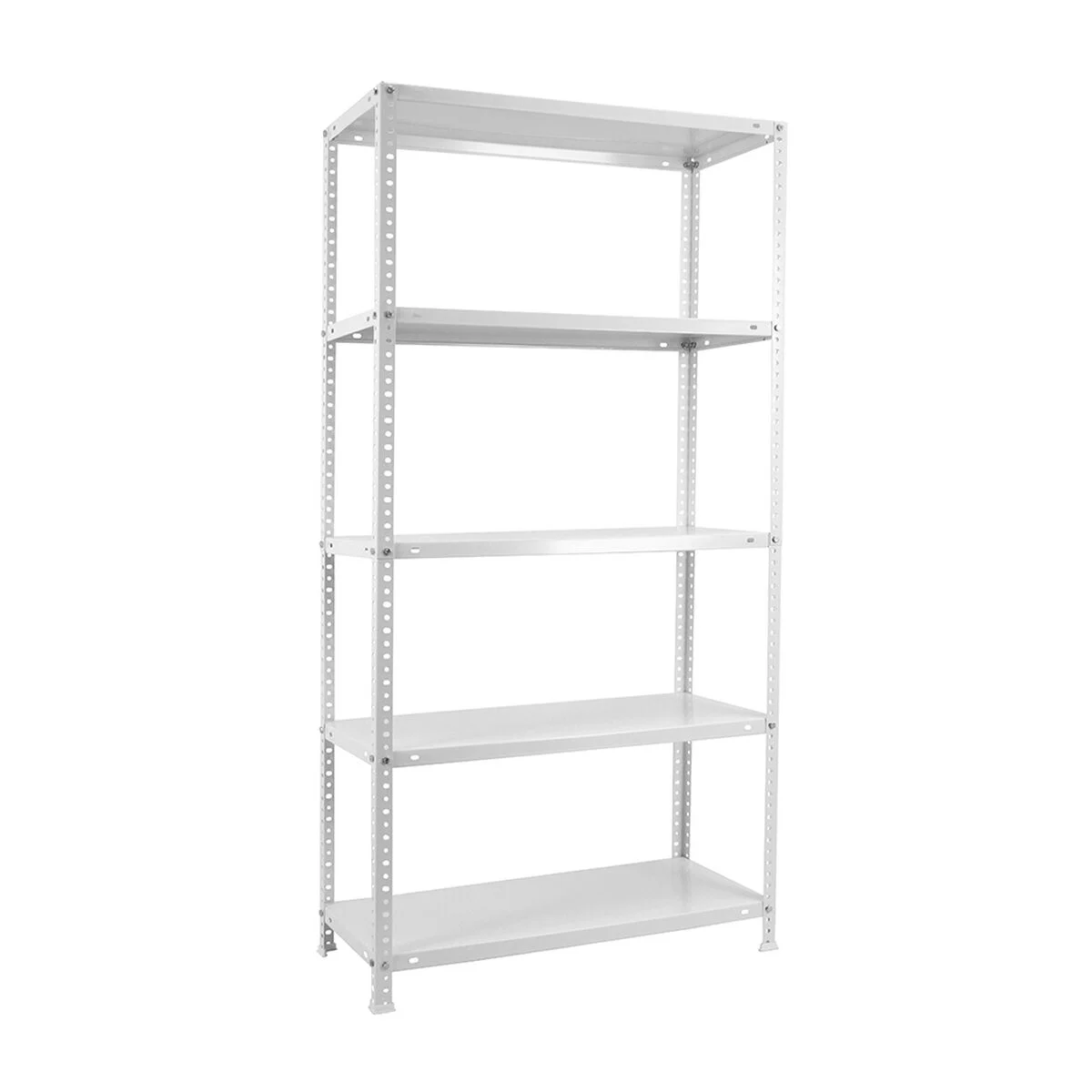 Estantería Simon Rack Comfort Plus 5/400 Blanco 200 x 100 x 40 cm Metal 5 Estantes 100 kg