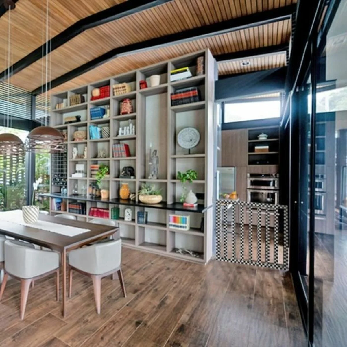 Barrera de seguridad Ingenuity Marrón 76-91 cm