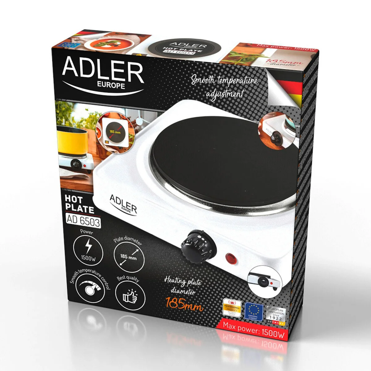 Hornillo Adler AD 6503 1500 W