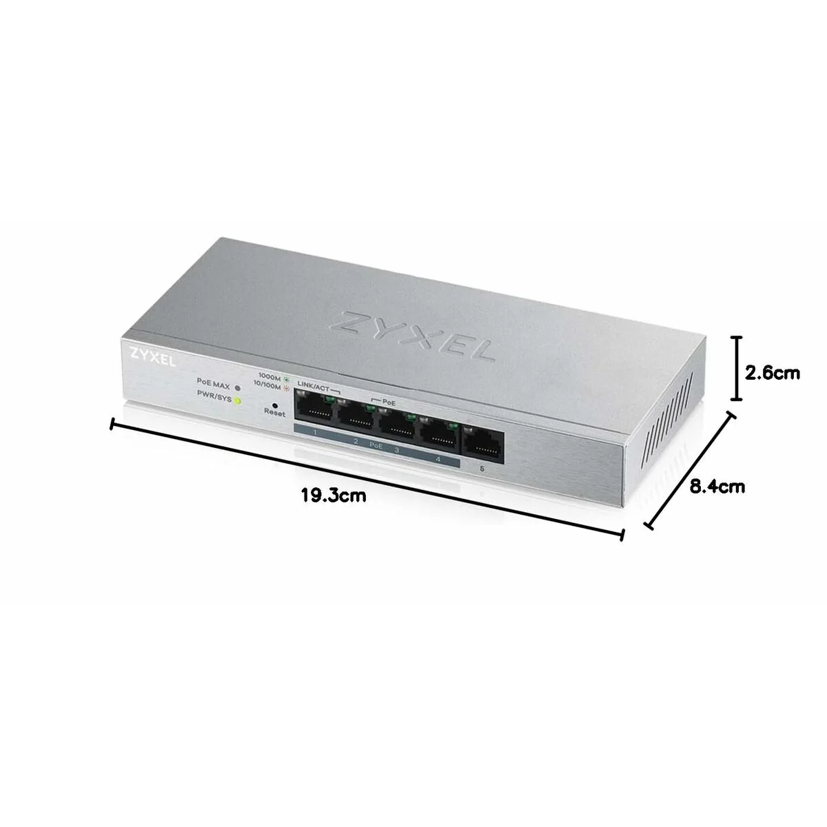 Switch ZyXEL GS1200-5HP v2