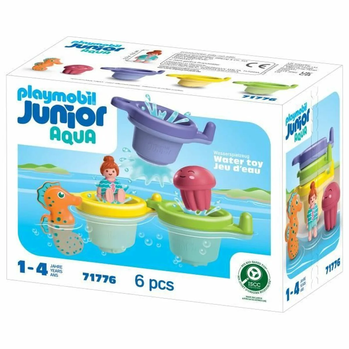 Playset Playmobil Junior Water 71776 6 Piezas