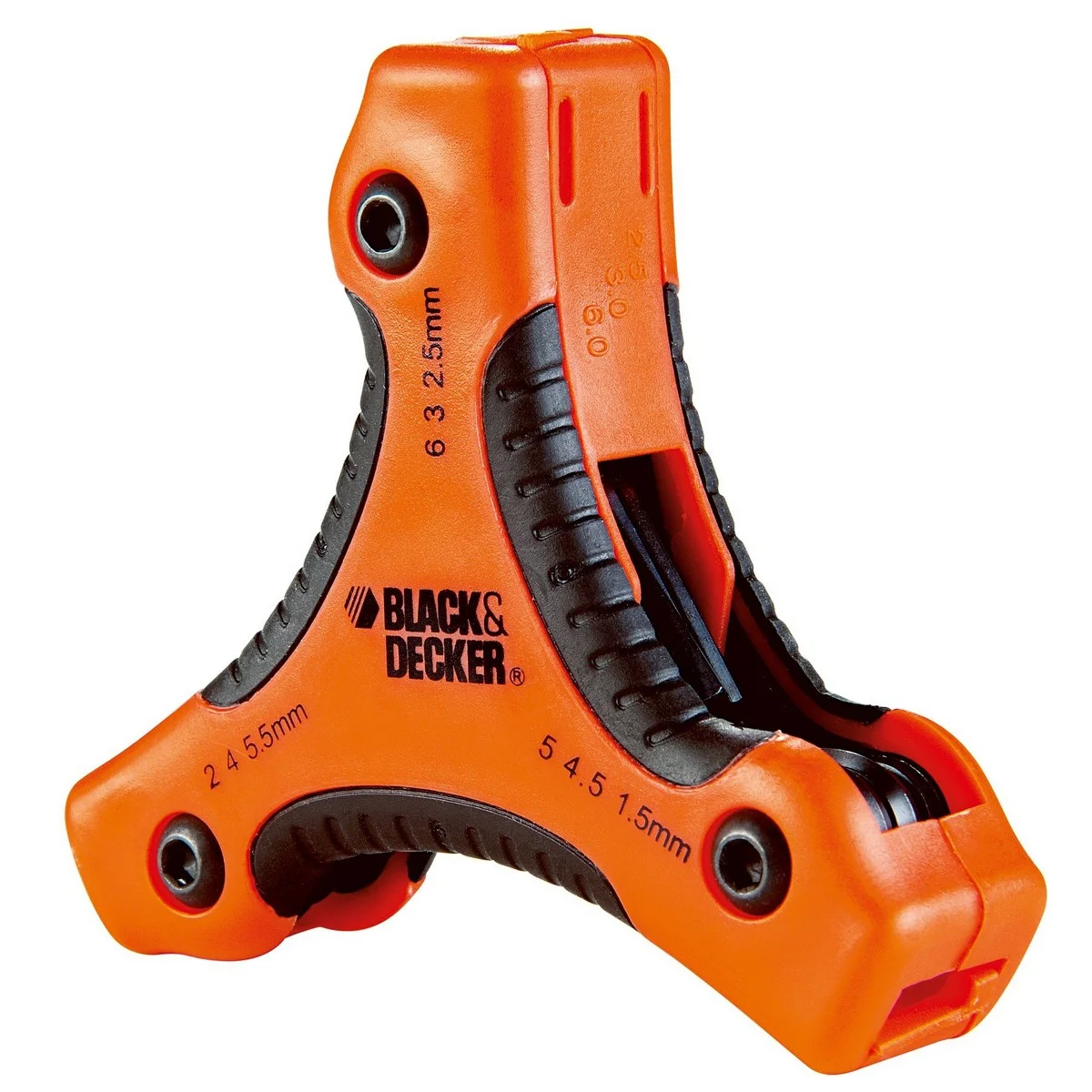 Llaves hexagonales plegables Black & Decker bdht0-71628 1,5-2-2,5-3-4-4,5-5-5,5-6 mm