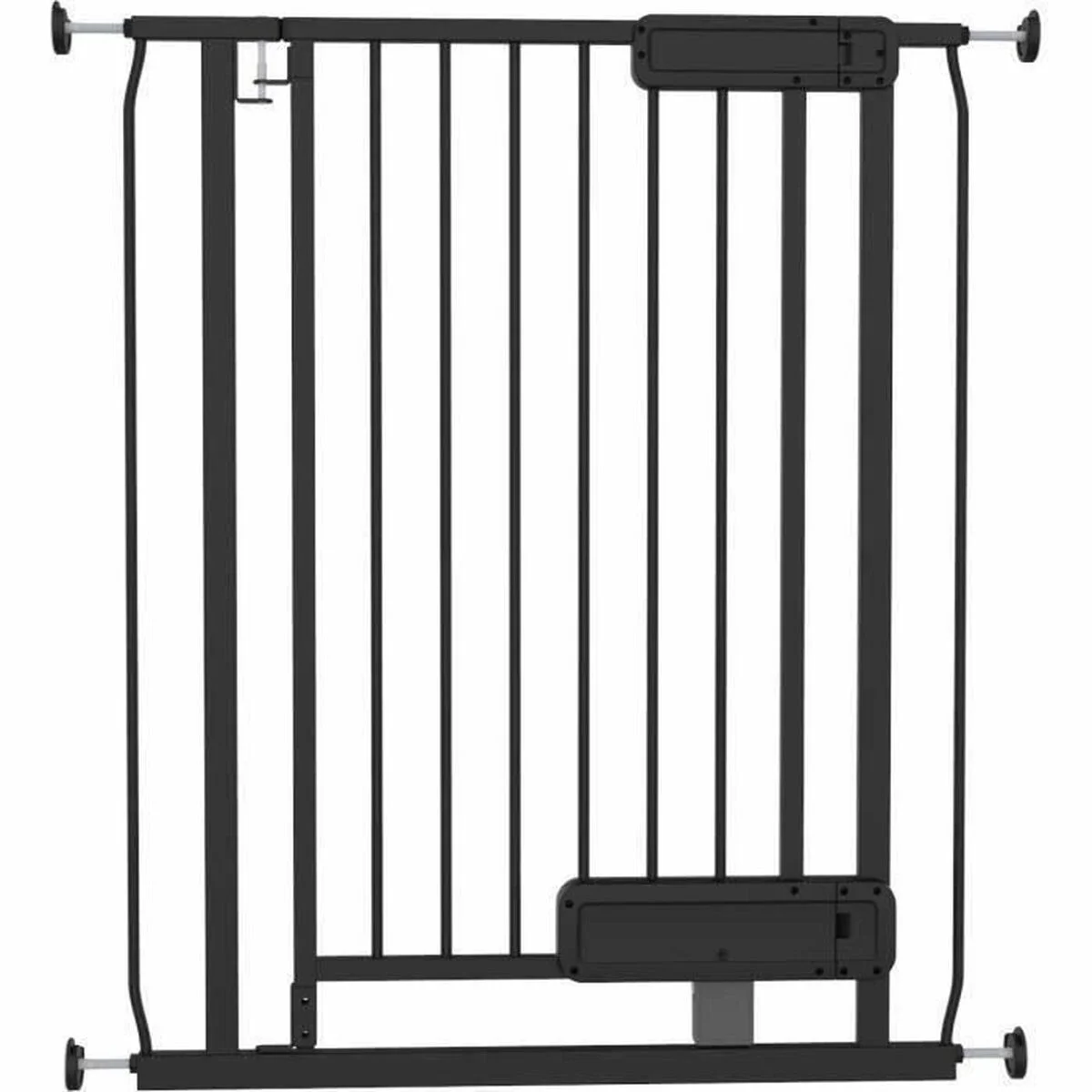 Barrera de seguridad Ingenuity Negro 73-80 cm