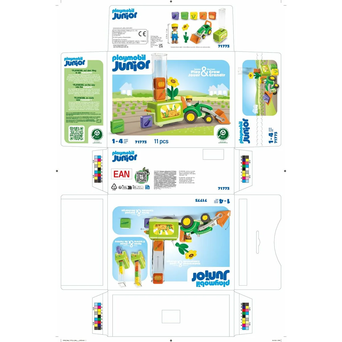 Playset Playmobil Junior 71773 11 Piezas
