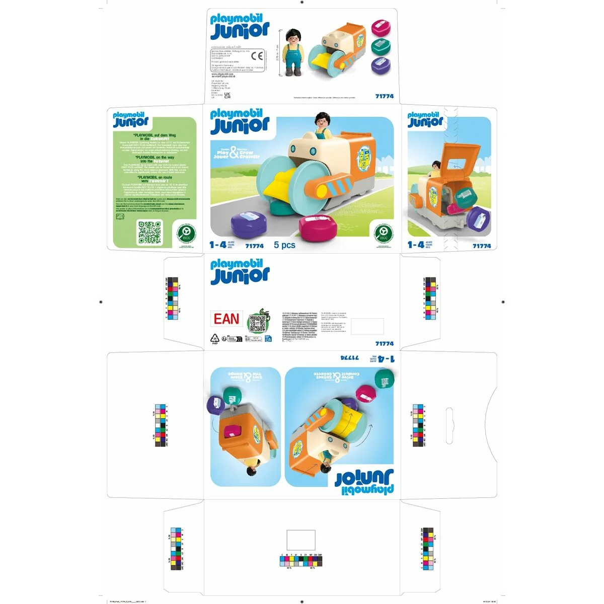 Playset Playmobil Junior 71774 5 Piezas