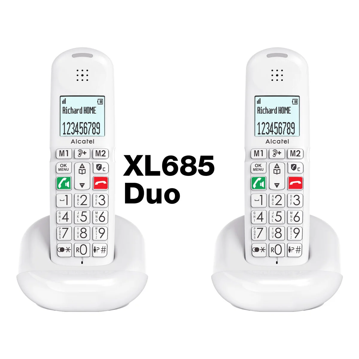 Teléfono IP Alcatel DECT XL685 DUO EWE