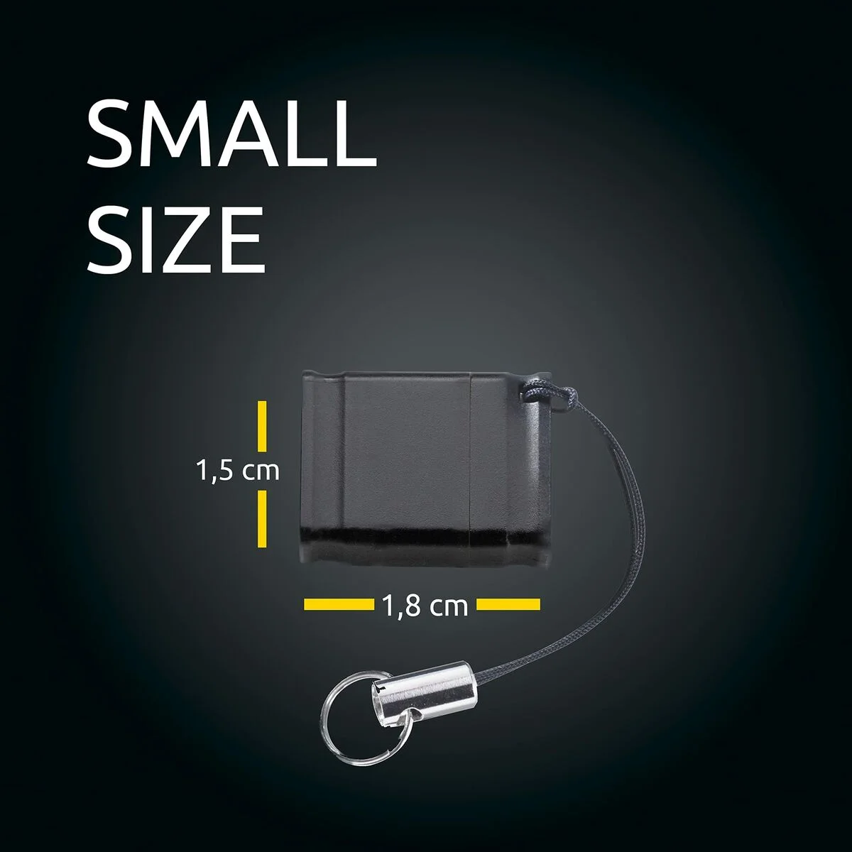 Memoria USB INTENSO Slim Line 128 GB Negro