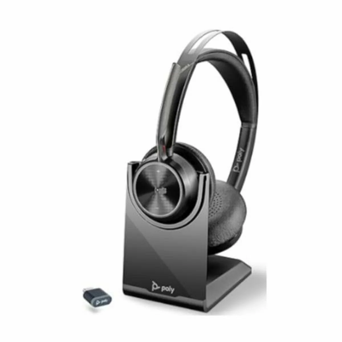 Auriculares con Micrófono Poly 9T9J6AA Negro