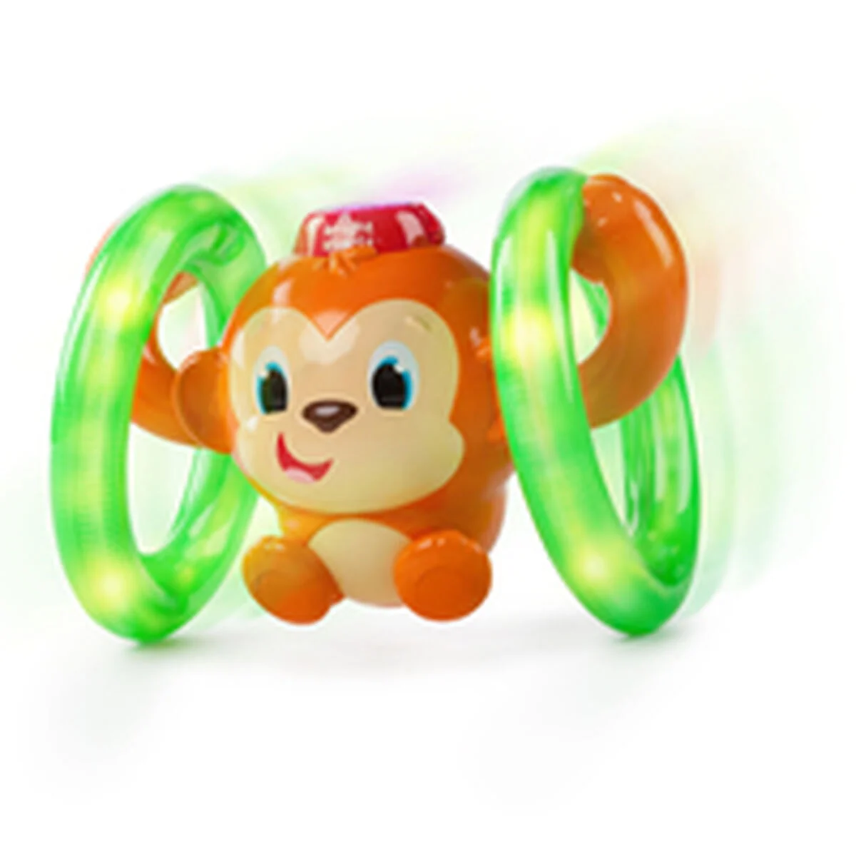 Juguete Musical Bright Starts Little Roll & Glow Monkey
