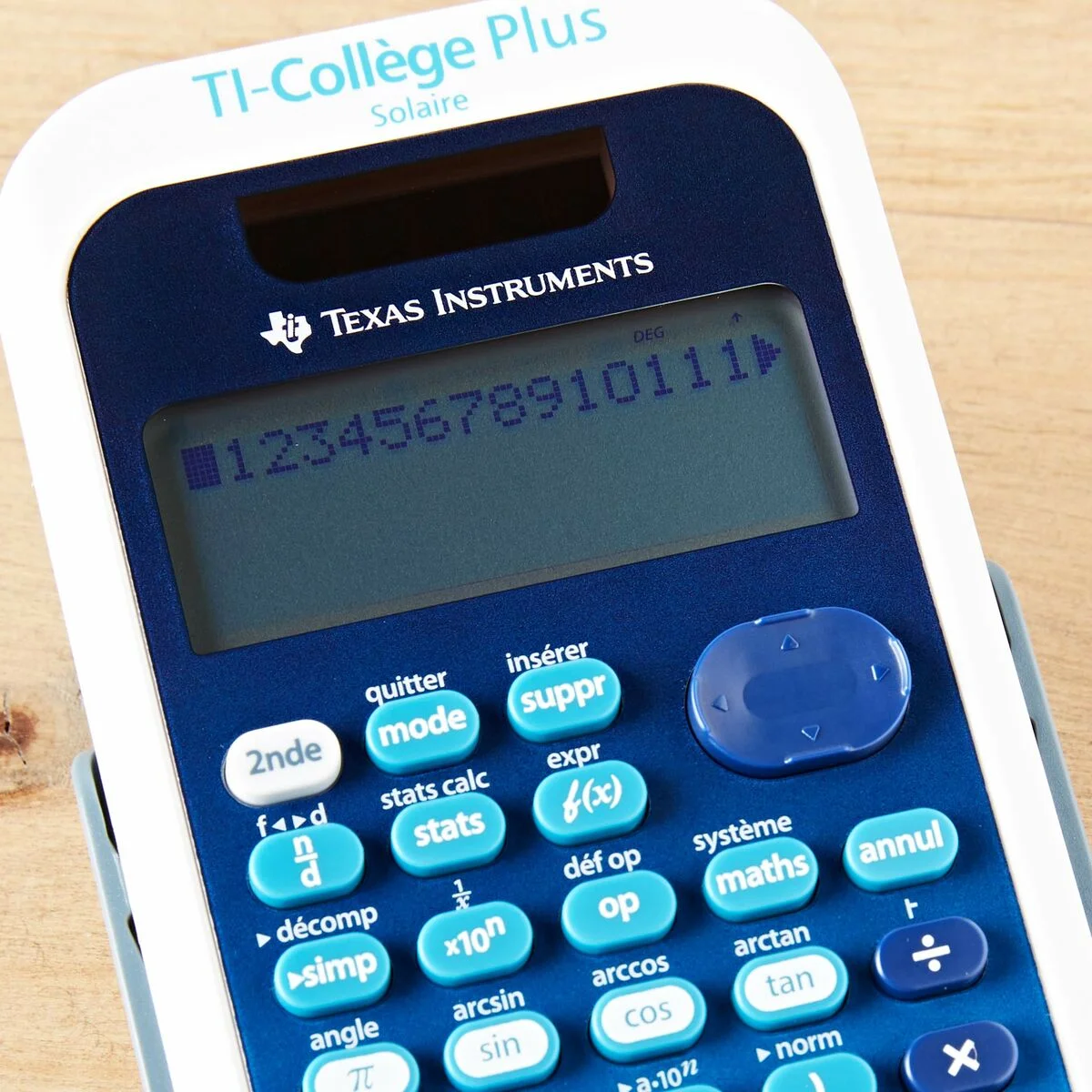 Calculadora Científica Texas Instruments TI College Plus Azul