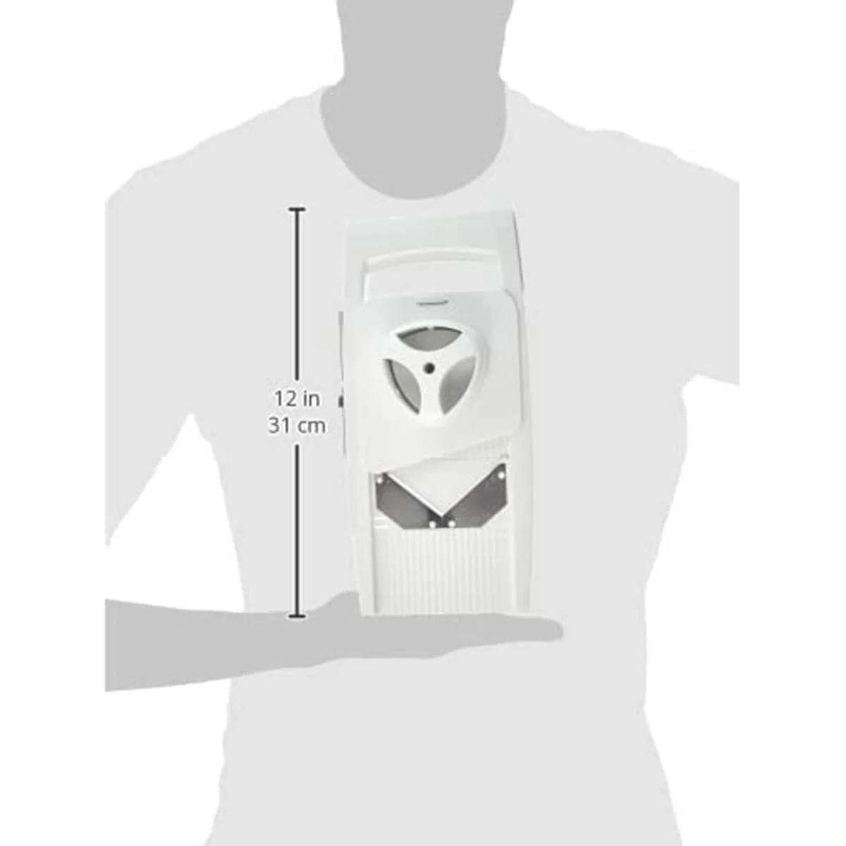 Mandolina-Rallador Leifheit Blanco Acero Inoxidable Plástico 4 en 1