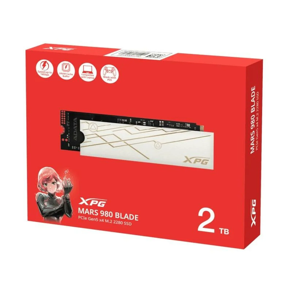 Disco Duro Adata MARS 980 BLADE 2 TB SSD