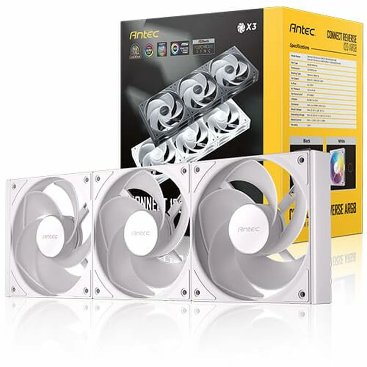 Ventilador de CPU Antec C120R ARGB Ø 12 cm