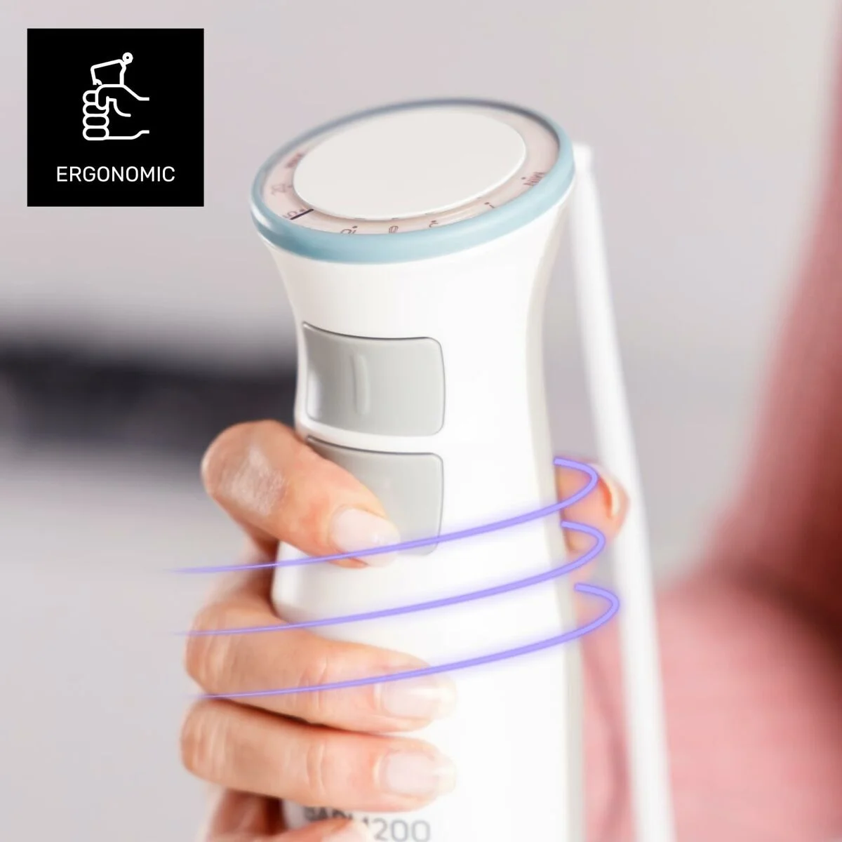 Batidora de Mano Taurus BAPI 1200 PURE 1200 W