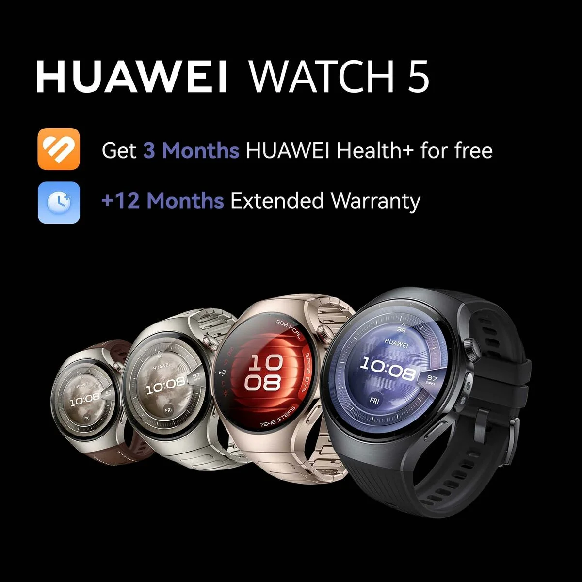 Smartwatch Huawei Watch 5 Verde 1,38"