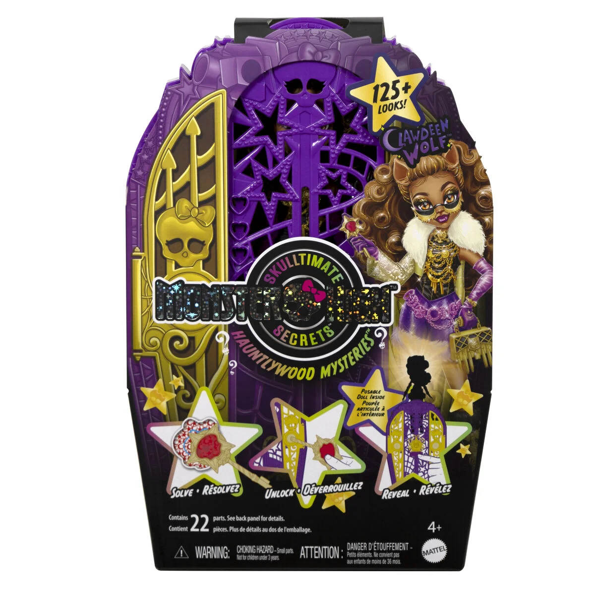 Muñeca Monster High Secrets Clawdeen