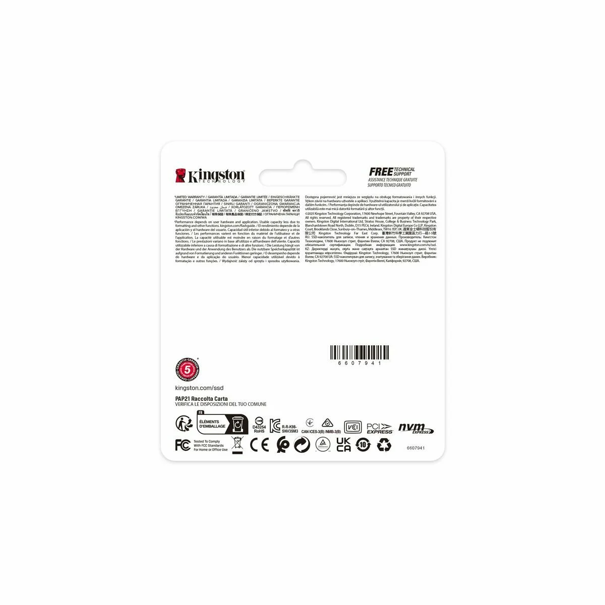 Disco Duro Kingston SNV3SM3/1T0 1 TB SSD