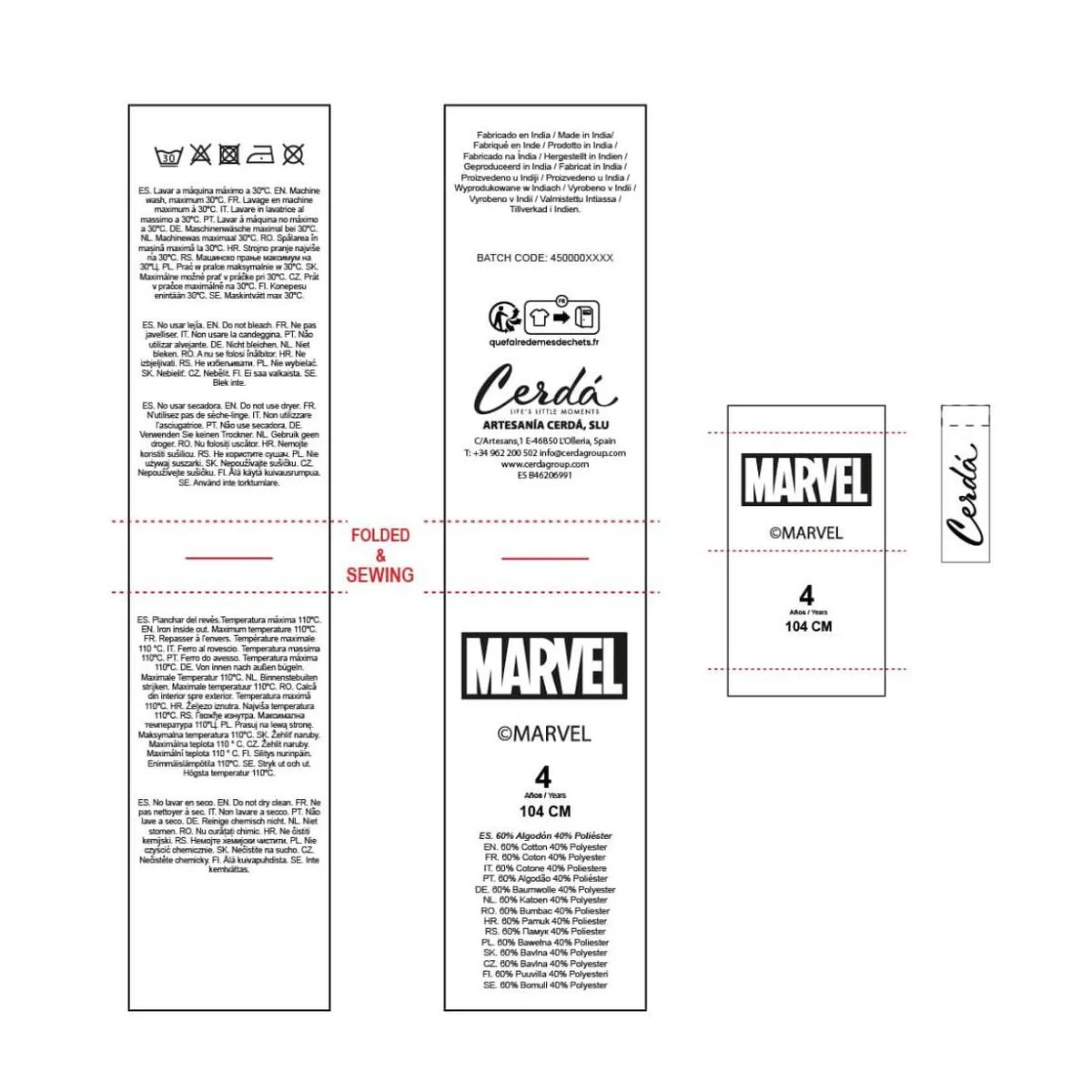 Sudadera Infantil Spider-Man Beige