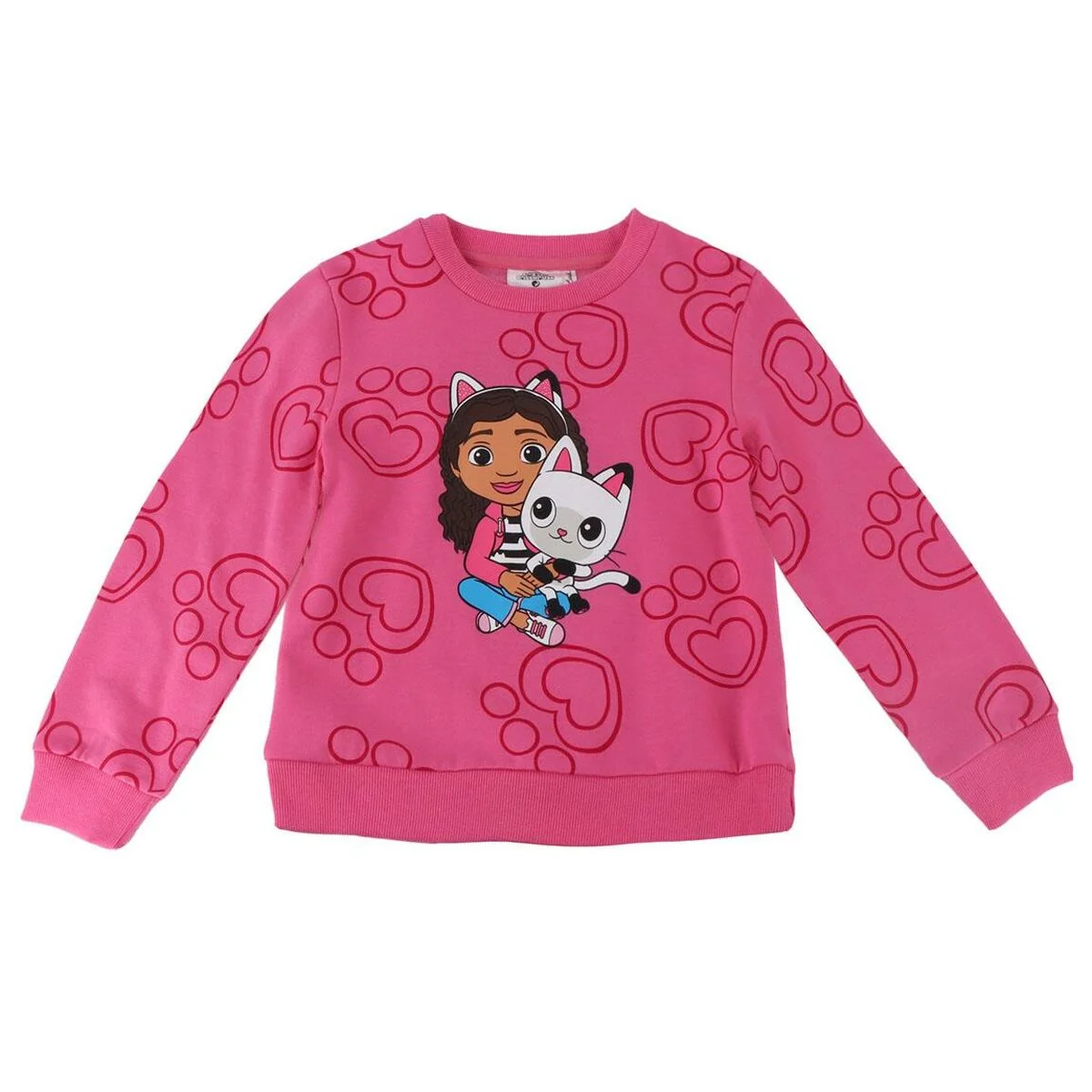 Sudadera Infantil Gabby's Dollhouse Rosa oscuro