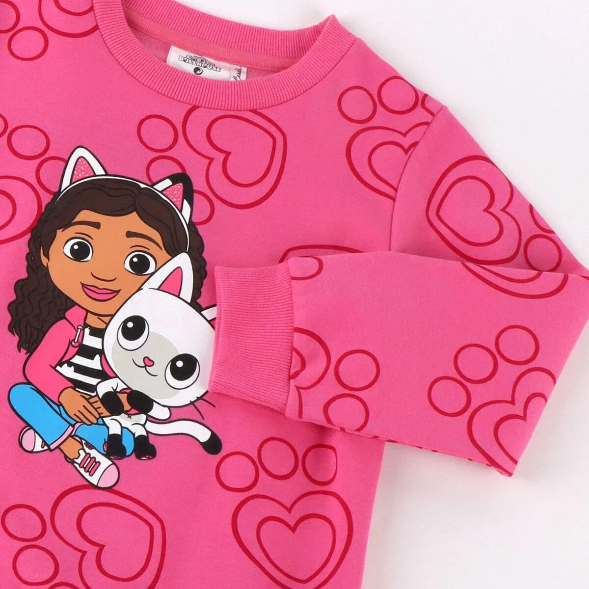 Sudadera Infantil Gabby's Dollhouse Rosa oscuro