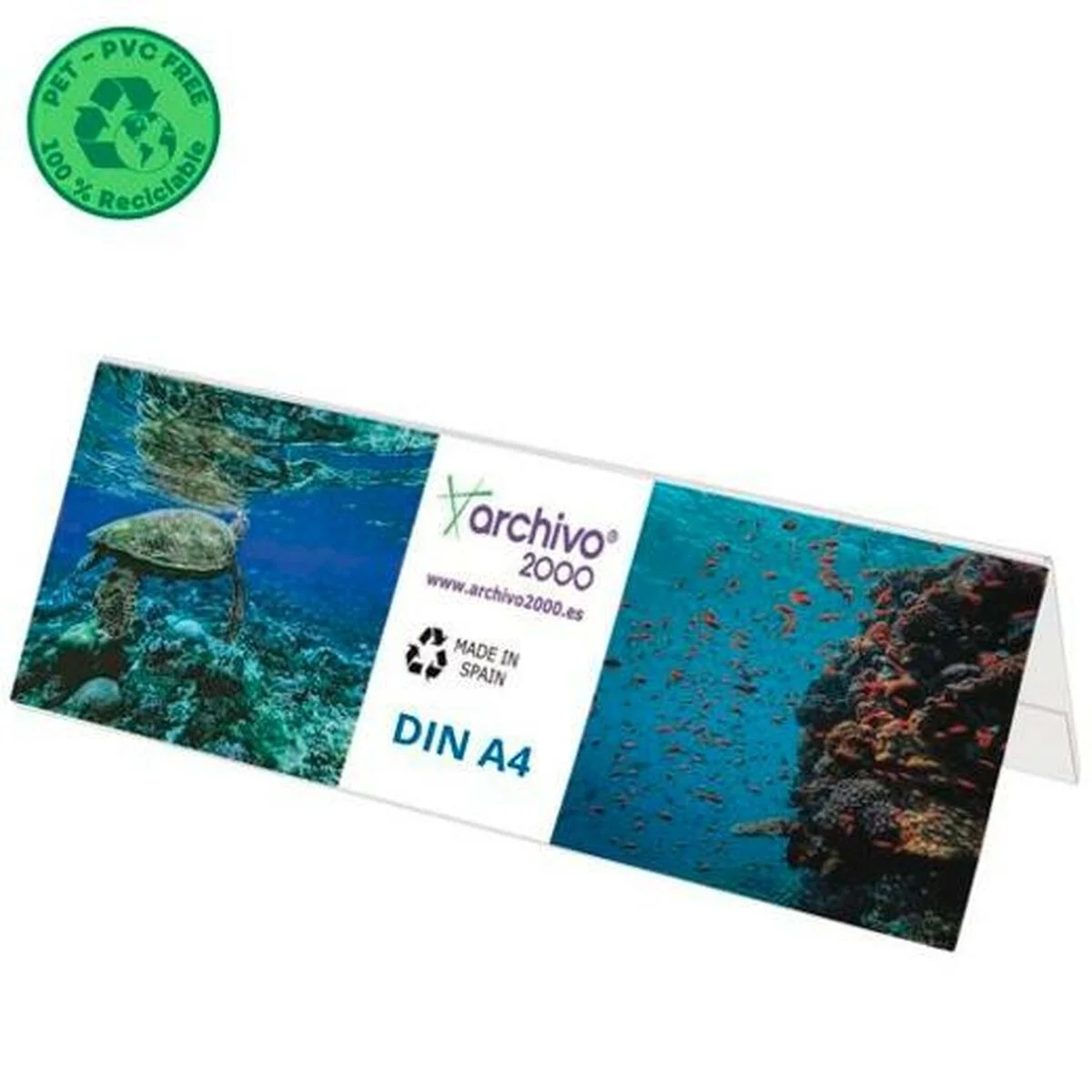 Expositor Archivo 2000 Transparente A4 PET