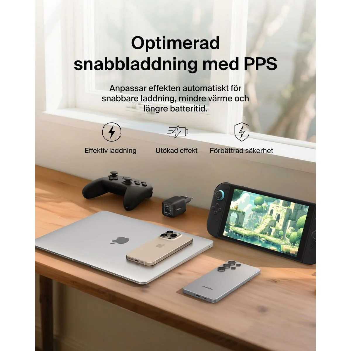 Cable USB a Lightning Belkin ENA007KQBK Negro