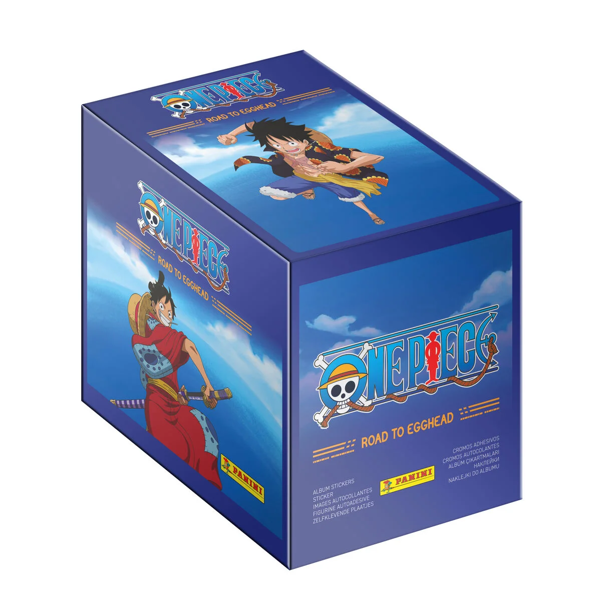 Pack de cromos Panini One Piece Road to Egghead 180 Piezas