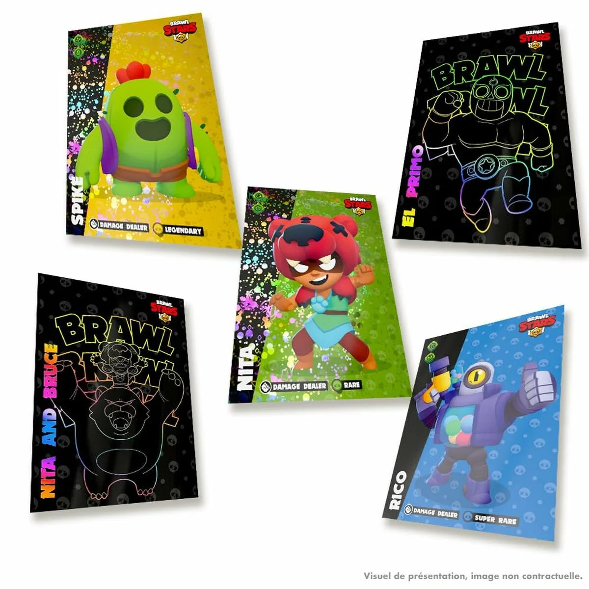 Pack de cromos Panini BRAWL STARS 40 Piezas