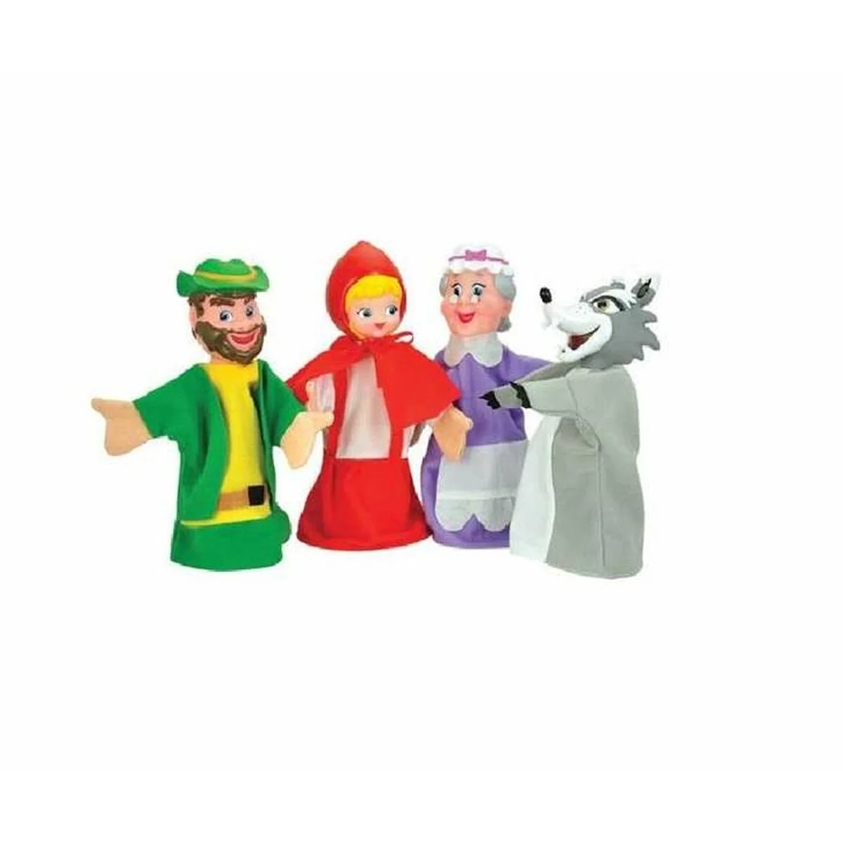 Marioneta de Peluche Colorbaby Caperucita Roja