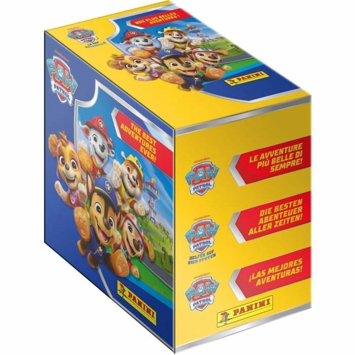 Pack de cromos Panini Paw Patrol : The Best Adventures Ever 180 Piezas
