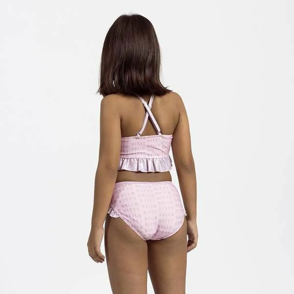 Bikini-Braga Para Niñas Hello Kitty Rosa claro (7 Años)