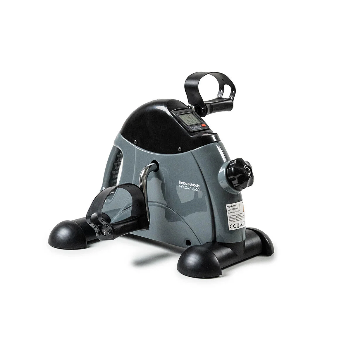 Pedaleador Estático para Piernas y Brazos con Esterilla Velora 2100 InnovaGoods