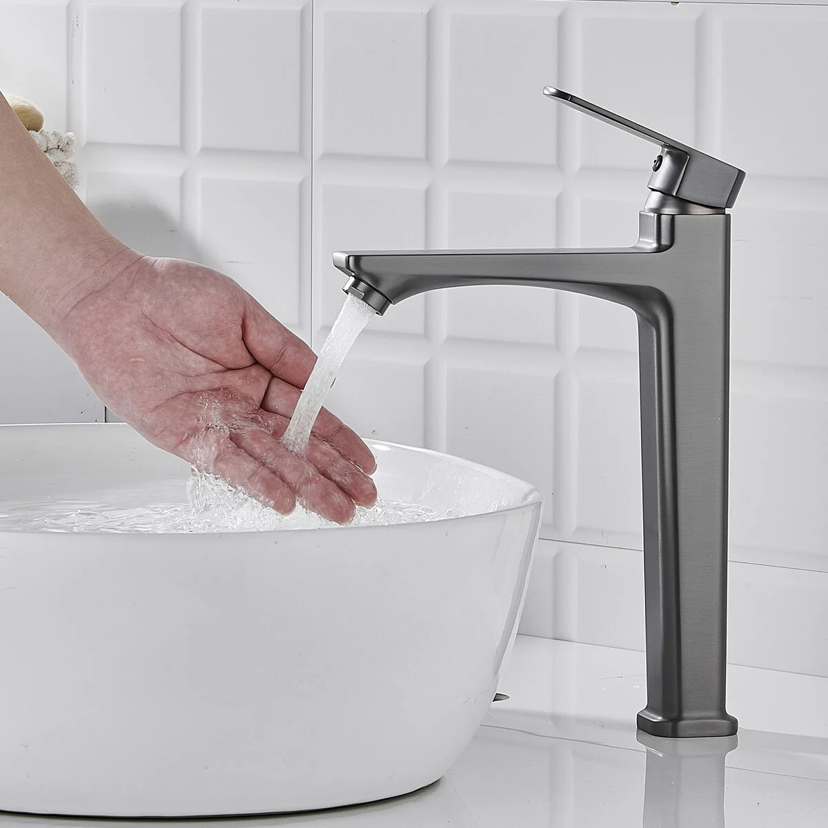 Mixer Tap Fontastock Stainless steel Zinc Zinc Alloy Height