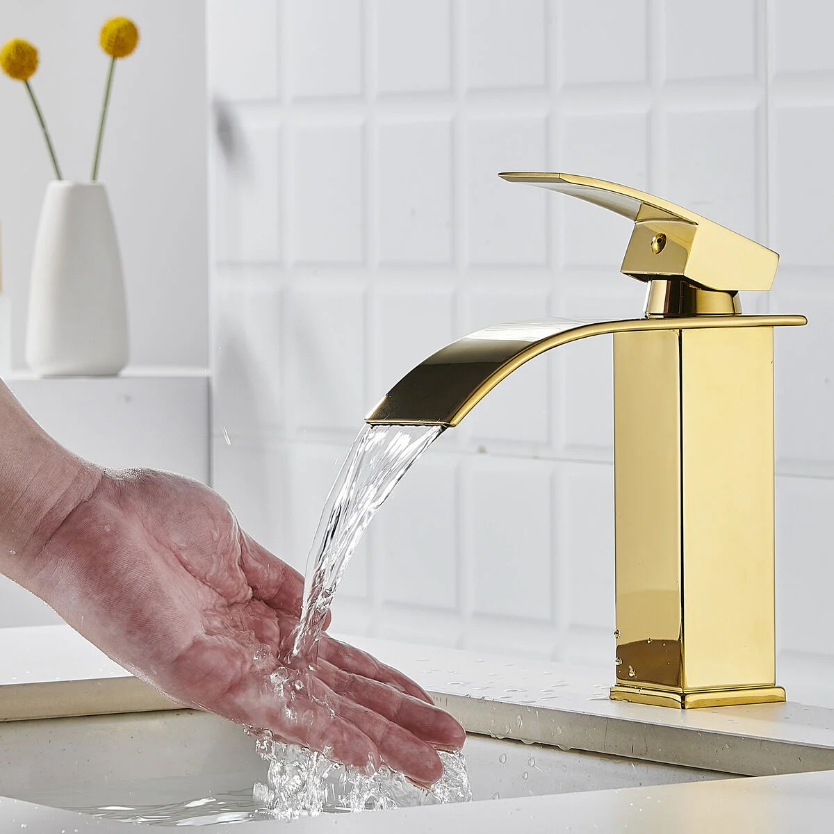 Mixer Tap Fontastock Stainless steel Brass Zinc Alloy