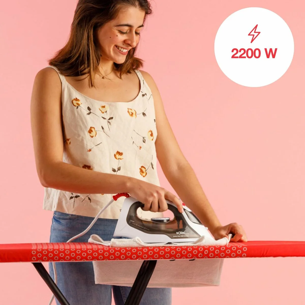 Plancha de Vapor Solac PV2001 2200 W