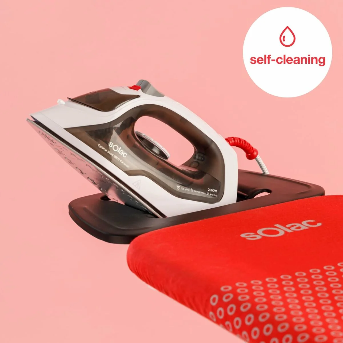 Plancha de Vapor Solac PV2001 2200 W